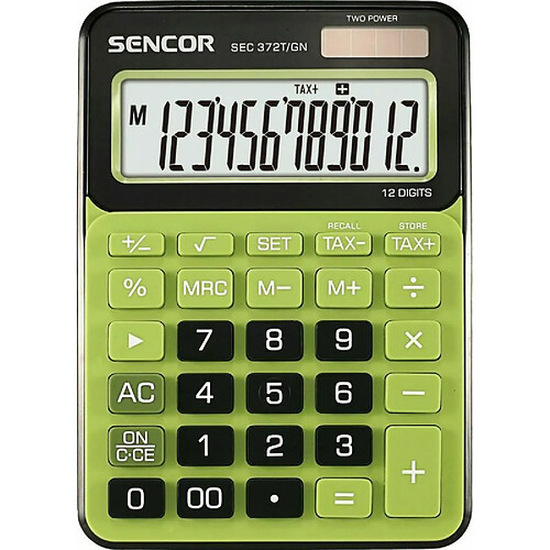 Sencor Calculatrice SEC 372T/GN - Vert