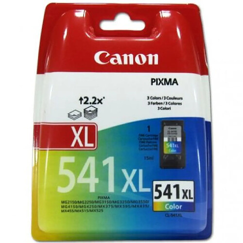 Cartouche tricolore originale Canon Cl541Xl - Cl541Xl [Ml-15][Pag-400]