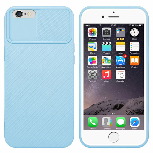 Cadorabo Coque iPhone 6 PLUS / 6S PLUS Etui en Bleu