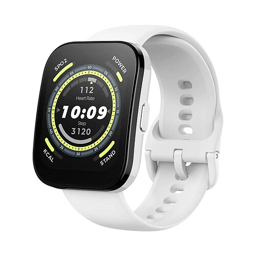 Amazfit Bip 5 46 mm Bluetooth Smartwatch Blanc (Cream White)