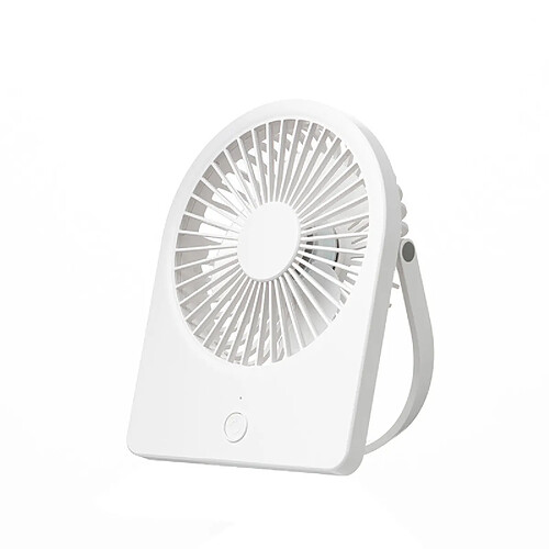 (Blanc) Ultra-Mince Nouvel Affichage Numérique De Bureau Petit Ventilateur Maison Muet Portable Usb En Ligne