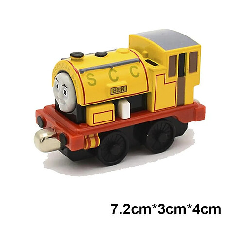 Universal Vorallme Metal Die Casting Magnetic Train Train Train Model Locomotive Boy Car Toy-Gift Style 14