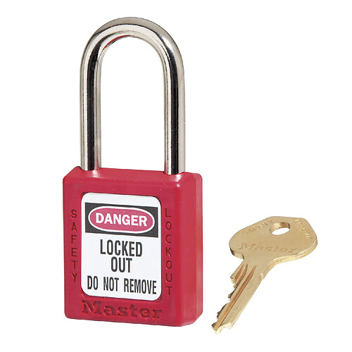 Cadenas de consignation ZENEX MASTER LOCK 410RED