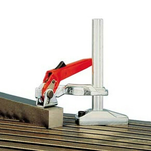 Bessey Bride à serrage rapide BS >, Taille : 2, Hauteur de serrage 200 mm, Portée 100 mm, Glissière : 19,5 x 9,5 mm, Force serrage : 3500 N