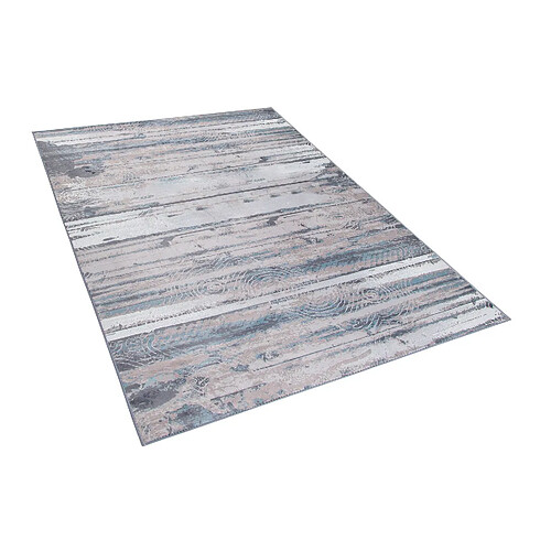 Beliani Tapis 140 x 200 cm nuance de beige-gris DALLICA