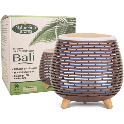 Naturesun'Aroms Diffuseur D'huiles Essentielles Bali Marron Natur'sun Aroms