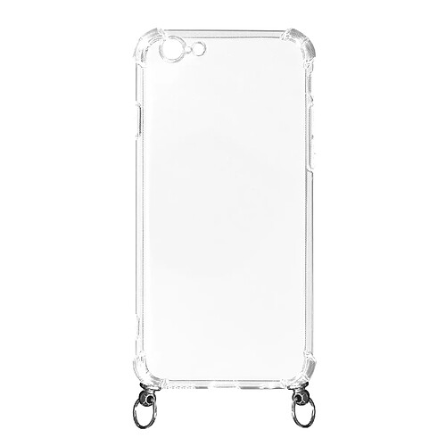 Avizar Coque iPhone 6 et 6S Anneau personnalisable avec bijou/Chaîne - Transparent