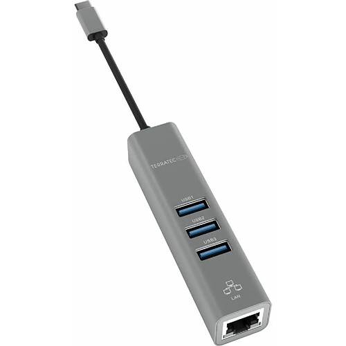 Adaptateur USB 2.0 Terratec CONNECT C2 251735 [1x USB 3.0 femelle type C, Ethernet Extension Connector - 1x USB-C? mâle] 1 pc(s)