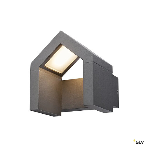 Applique extérieure SLV RASCALI, anthracite, avec LED intégrée, 8W, 3000K, IP54