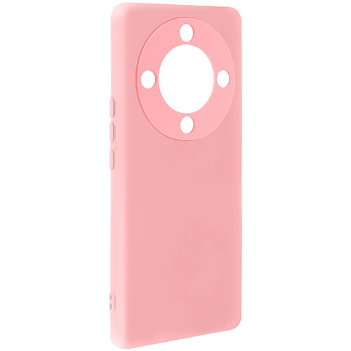 Avizar Coque pour Honor Magic 5 Lite 5G Semi-rigide Soft-touch Anti-traces Rose Poudré