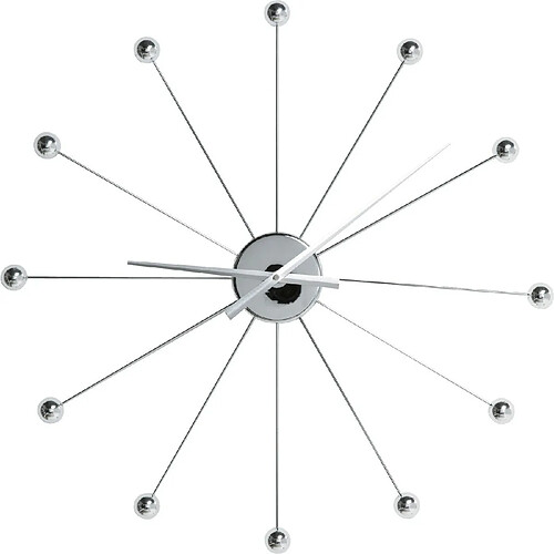 Karedesign Horloge Like Umbrella chrome Kare Design