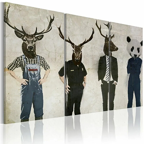 Paris Prix Tableau L'homme est un Animal Comme Les Autres ! 60 x 90 cm