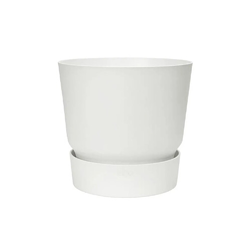 ELHO Pot de fleurs rond Greenville 47 - Extérieur - Ø 47 x H 44,1 cm - Blanc