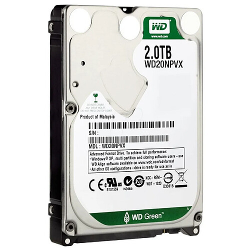 WESTERN DIGITAL HDD · Reconditionné