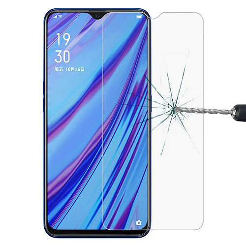 Wewoo Film de verre trempé de 0.26mm 9H 2.5D pour OPPO A9