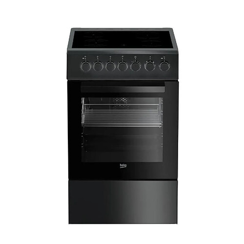 Cuisinière vitrocéramique Convection naturelle 65L BEKO 50cm, FSS57100GAC