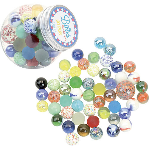 Bonbonnière de 50 billes assorties - Vilac - Jeux et jouets