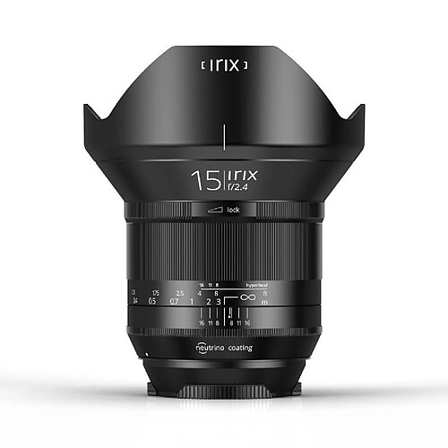 Irix Lens Irix Objectif Photo 15mm f/2.4 Blackstone