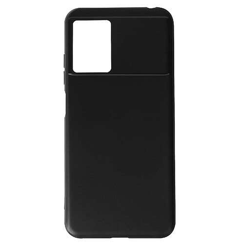 Avizar Coque pour Xiaomi Poco M5 Résistante Silicone Gel Souple Flexible Légère Noir