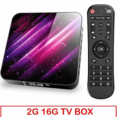 Tp03 Tv Box H616 Android 10 4 32G D Vidéo 2.4G 5Ghz Wifi Bluetooth Smart Tv Box 2 16G_Au Prise