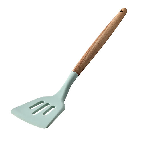 Spatule à Manche En Bois Avec Ustensile De Cuisine En Silicone Antiadhésif