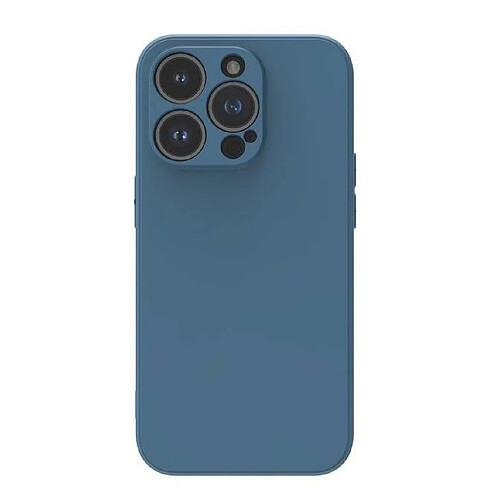 My Way Myway Coque pour iPhone 14 Pro Max Smoothie en TPU Bleu