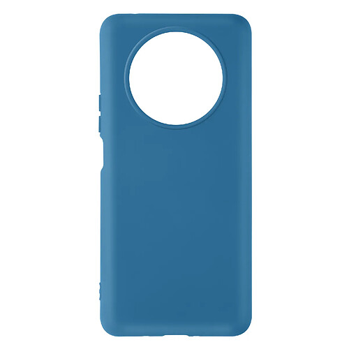 Avizar Coque Honor Magic 4 Lite Silicone Semi-rigide Soft-touch Fine Bleu