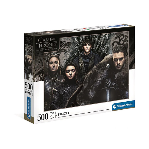 Clementoni - Puzzle 500 pièces - Game of Thrones