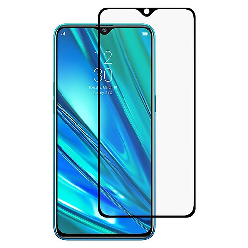 Wewoo Film de verre trempé de protection en pour écran de couverture complet OPPO Realme 5 Pro Full Glue