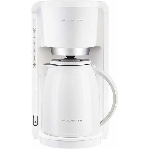 Rowenta cafetière électrique de 1L pour 8 a 12 tasses avec verseuse isotherme blanc