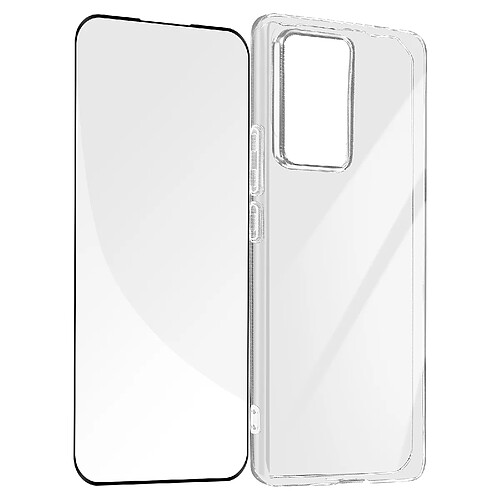 My Way Protection pour Xiaomi 13 Lite Coque Souple Verre Trempé Transparent MyWay