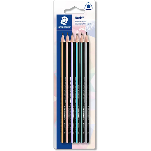 STAEDTLER Crayon Noris pastel, degré de dureté: HB, blister ()