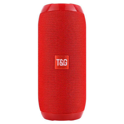 Universal Haut-parleur Bluetooth étanche Portable Outdoor Subwoofer Haut-parleur FM Radio Music | Haut-parleur portable (rouge)