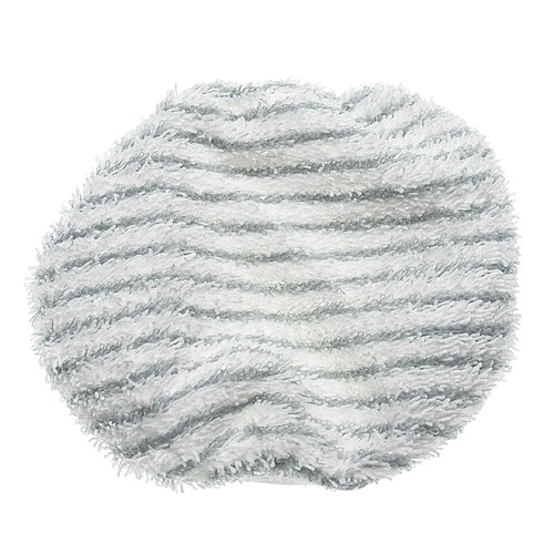 vhbw Housse de rechange remplacement pour Rowenta ZR0065 pour nettoyeur à vapeur, serpillière à vapeur - microfibre, blanc