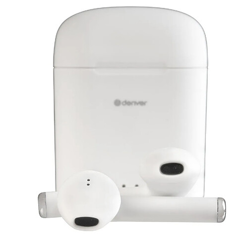 Casque Denver Electronics TWE-46WHITE Blanc