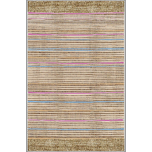 Mani Textile Tapis BAHAR Multicolore