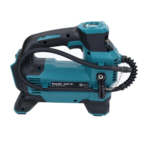 Makita DMP181RT Compresseur/Gonfleur sans fil 11,1bar 18V + 2x Batteries 5,0 Ah + Chargeur