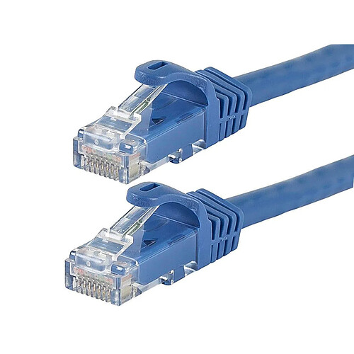 Monoprice Cat5e Ethernet Patch Cable | Snagless RJ45 | Stranded | 350MHz | UTP | Pure Bare Copper Wire | 24 AWG | Flexboot Series