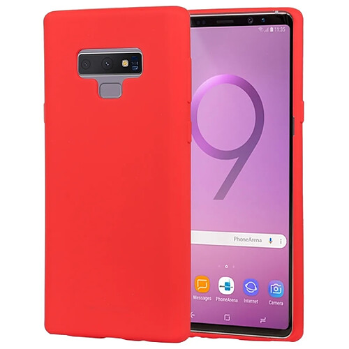 Wewoo Coque Housse en TPU souple pour Galaxy Note 9 Rouge