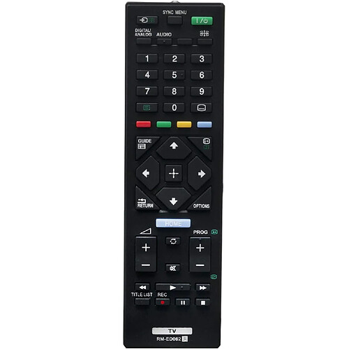 SANAG Rm-Ed062 Telecommande De Remplacement Pour Sony Kdl-40R470A Kdl-32R420A Klv-40R472B Klv-48R472B Kdl-48R470B Kdl-48R473B Kdl-48R475B Kdl-48R480B Kdl-32R435B Kdl-32R415B Kdl-40R453B Klv-32R426B