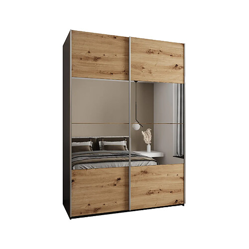 Abiks Meble Armoire à portes battantes Lux 4 245,5/180/64 2 portes