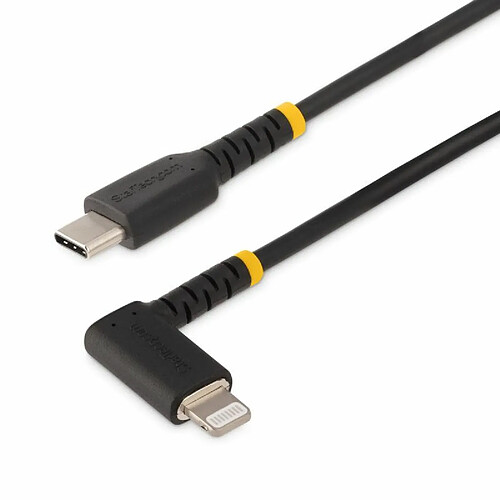 Startech 2M USB-C TO LIGHTNING CABLE - USB TYPE-C ANGLED LIGHTNING CORD