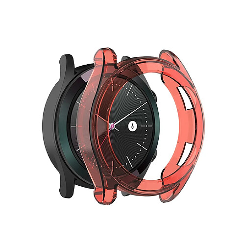 Coque en TPU souple rouge pour votre Huawei Watch GT 46mm