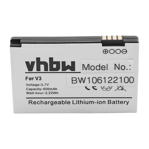 Vhbw Batterie LI-ION pour MOTOROLA Razr V3 / Razr V3i / Razr V3im / Pebl U6