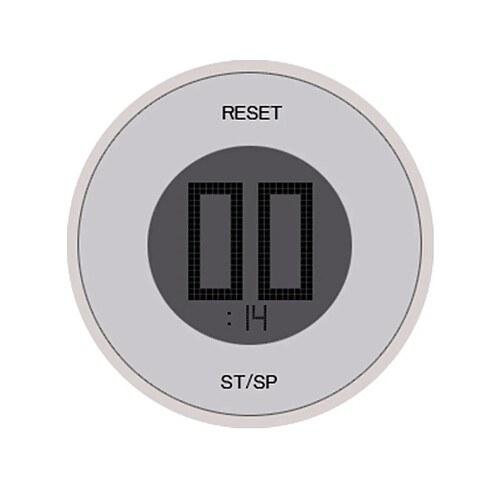 Universal Cuisine Cuisine Douche Apprentissage Chronomètre Compteur LED Réveil Compte à rebours électronique manuel | Minuteur numérique magnétique