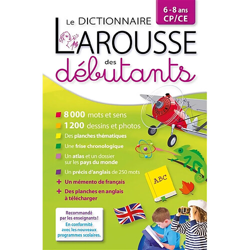 Le dictionnaire Larousse des débutants, 6-8 ans, CP-CE · Occasion