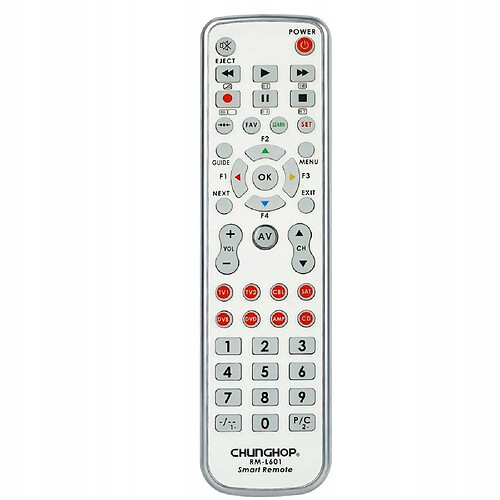 GUPBOO Télécommande Universelle de Rechange pour TV SAT DVD CBL DVB-T AUX universel ko