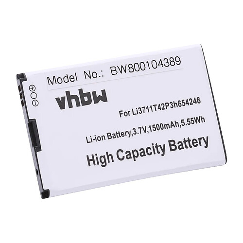 vhbw batterie 1500mAh pour Smartphone, téléphone, portable Onda PN30 Wifi 3G, PN51T.