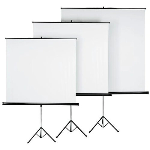 Hama 00018790 Ecran de projection sur pied 125 x 125 cm Blanc