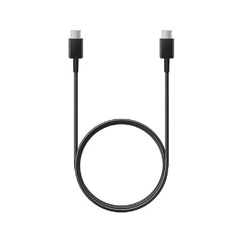 Samsung Câble USB-C vers USB-C 3A Charge 25W et Synchronisation 1,2m Noir